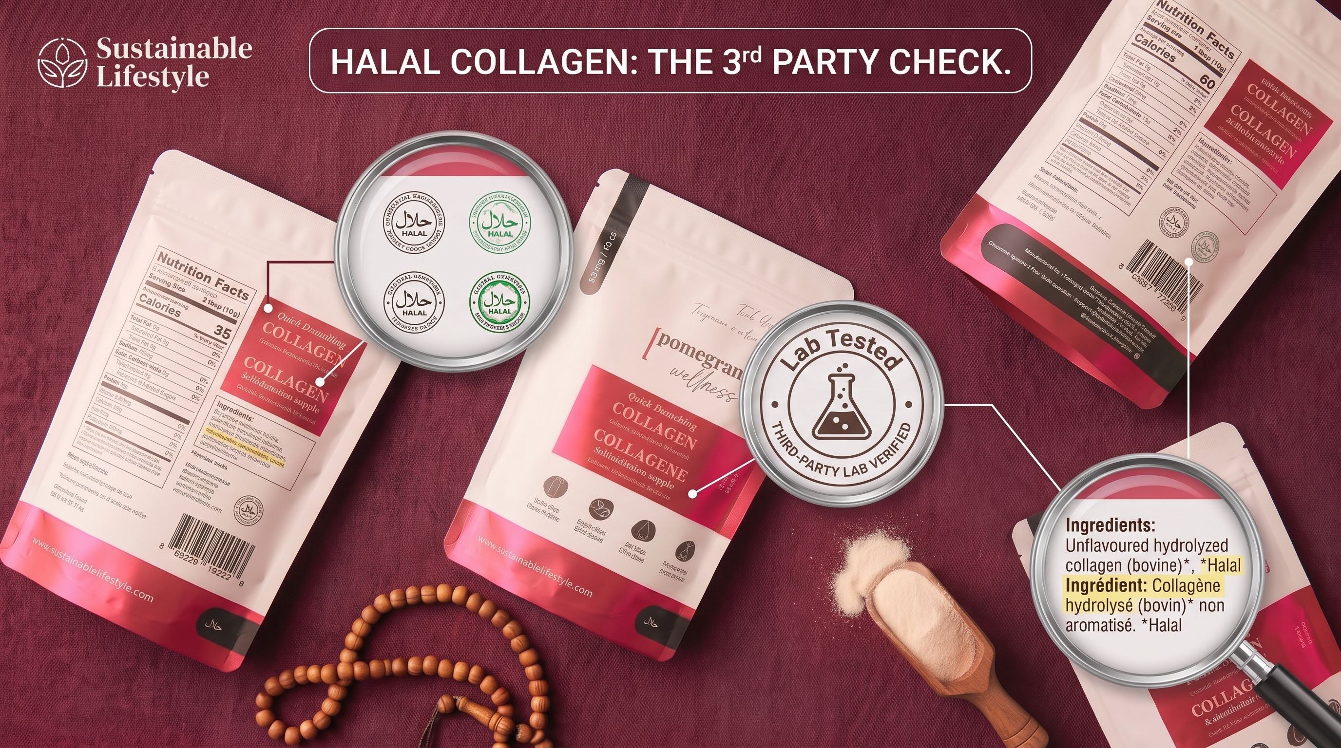 Third Party Tested Halal Collagen: What to Check